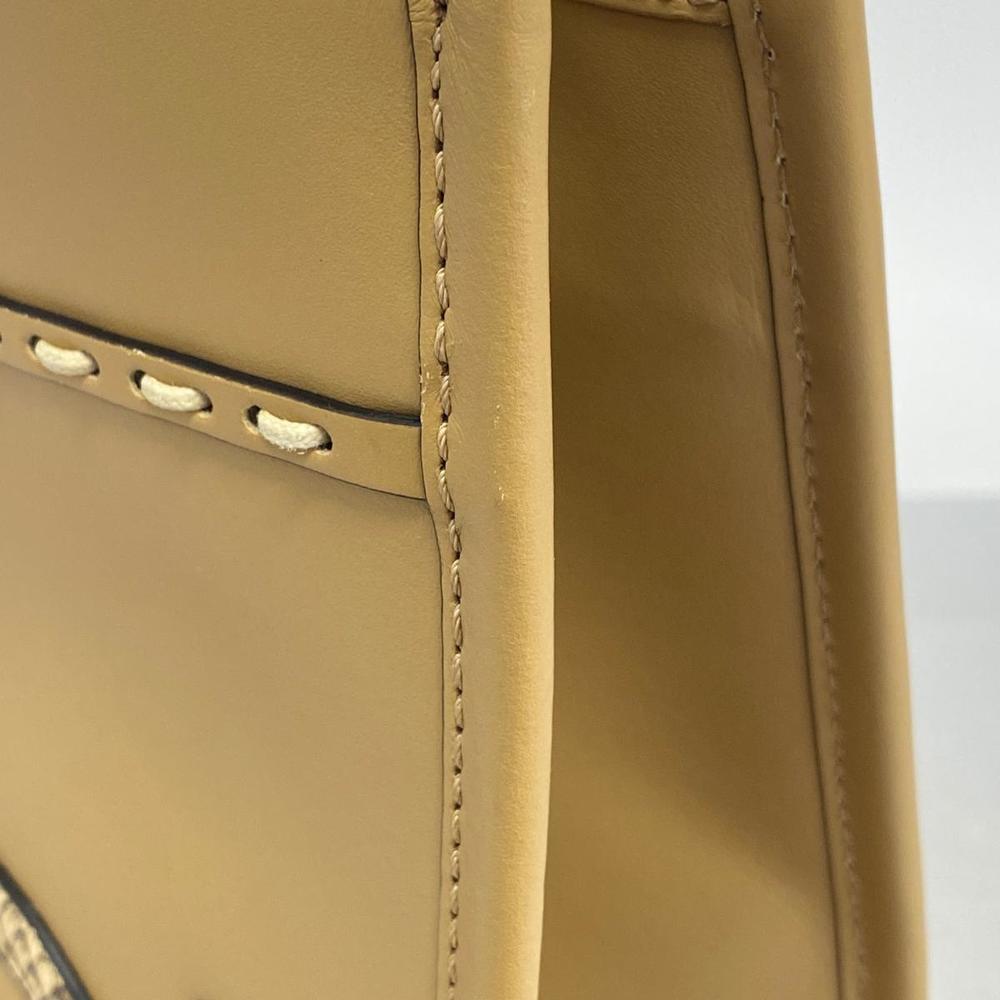 Fendi Sunshine Python Tote Bag Brown - image 8